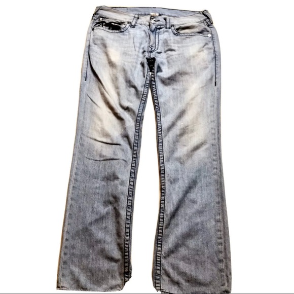 True Religion Other - TRUE RELIGION MENS SLIM JEANS Dark Blue Sz 34x29.5